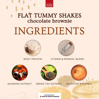 SHORTCUTX Chocolate Brownies Flat Tummy Shakes